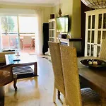 Puente Romano Bright Apt Terrace, Pool & Garden View